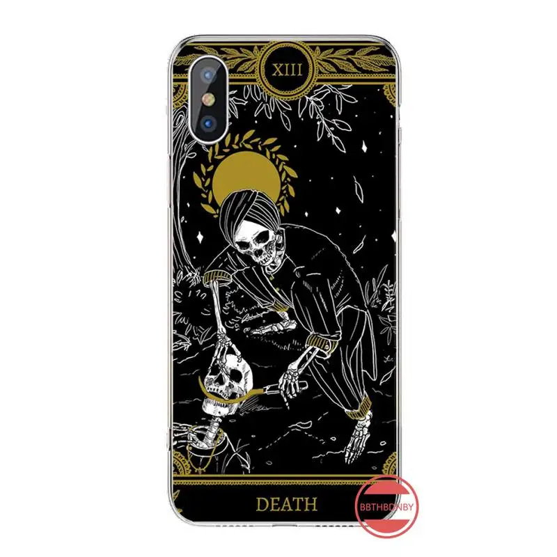 

Grim Reaper Death Tarot card Phone Case For iphone 12 5 5s 5c se 6 6s 7 8 plus x xs xr 11 pro max mini