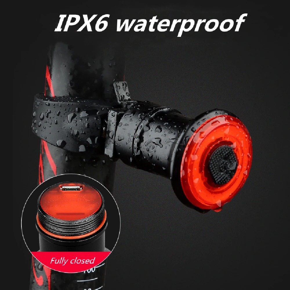 Умный задний фонарь для велосипеда с автоматическим стартом и стоп тормозом