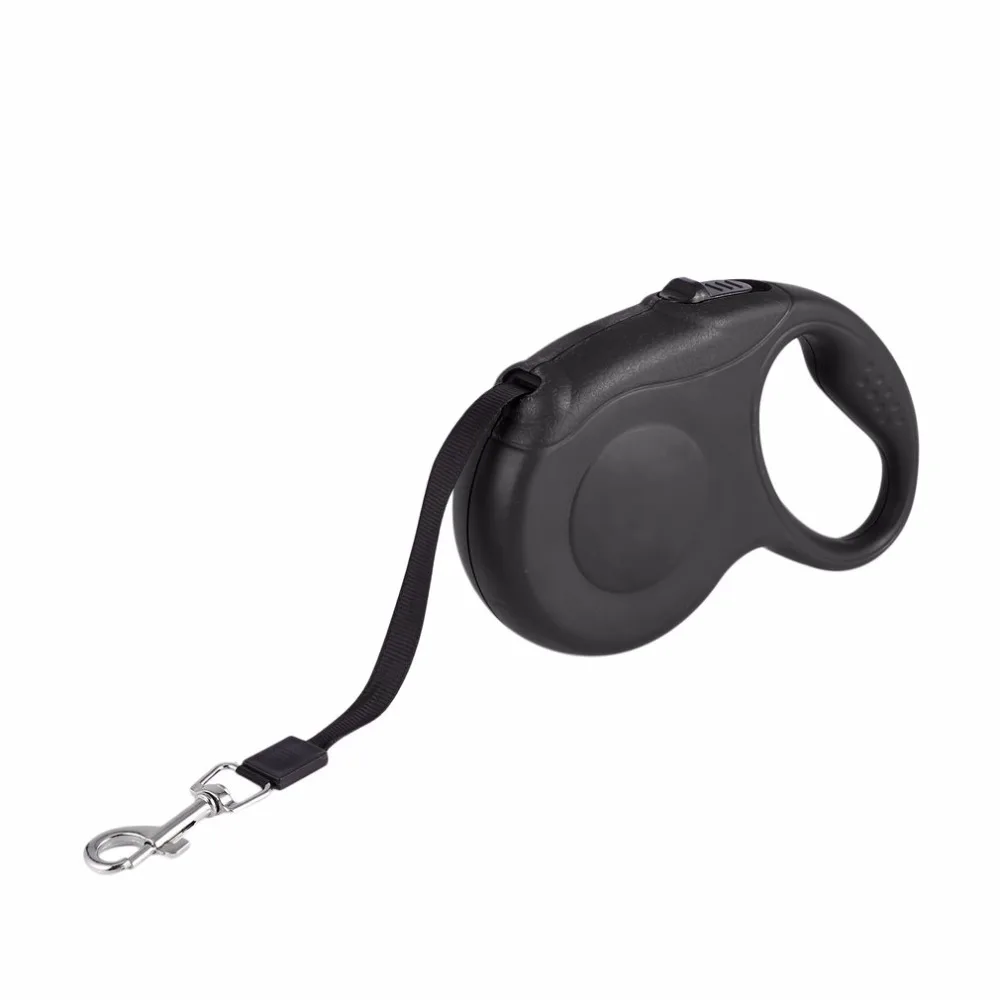 5M 16.5ft 33lbs Automatic Retractable Dog Leash Pet Dog Cat Solid Leash Chain Telescopic Pet Tractor Traction Rope