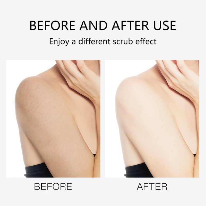 Масло ши отшелушивающая пемза для тела удаляет мертвую кожу смягчает