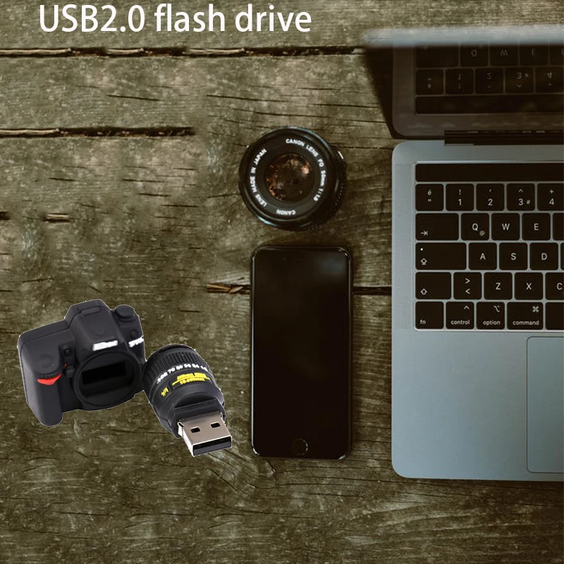 

JASTER 64GB Camera shape usb flash drive memory pendrive stick 64gb/32GB/4GB/8GB/16GB USB Flash Pen Drive Thumb Camera gift