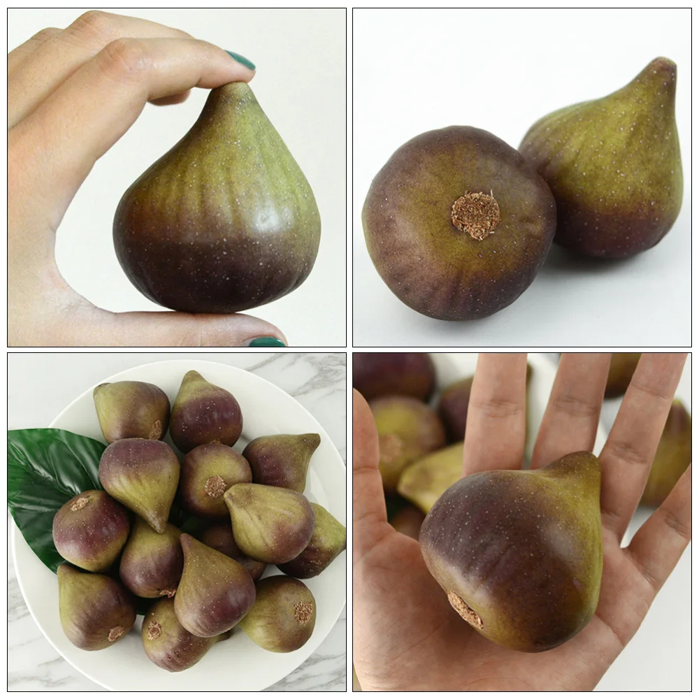

5Pcs Creative Fruit Shop Props Children Fig Models Household Simulation Fruits