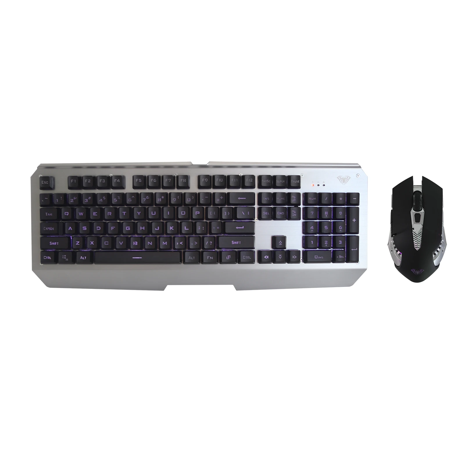 Gaming Portable 2.4G 104Keys Ergonomic Wireless Keyboard With 800/1200/1600DPI Optical Mouse Combo For Computer Laptop