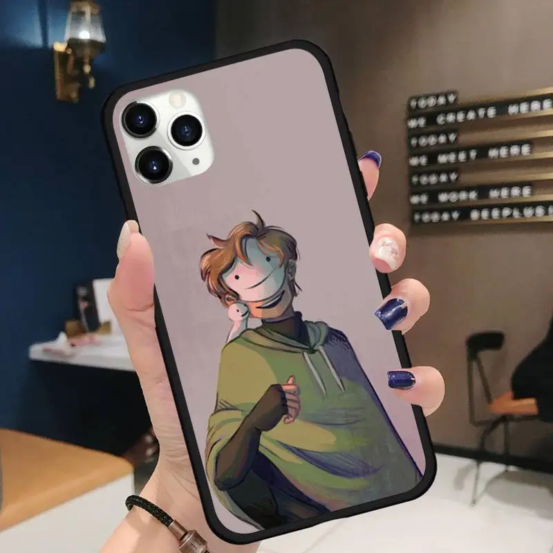 

dream smp team Phone Case for iPhone 11 12 pro XS MAX 8 7 6 6S Plus X 5S SE 2020 XR Soft silicone