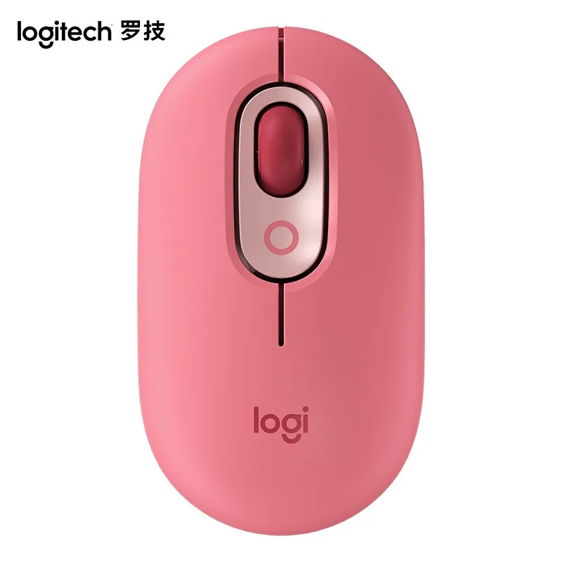 Мышь Logitech POP Беспроводная/Двухрежимная оригинальная USB-мышь для ноутбука Офисная