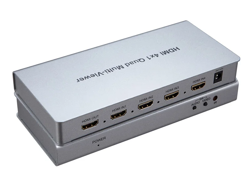 HDMI 4x1 Quad MultiView HDMI коммутатор 4 в 1 выход видео конвертер 1080P PIP изображение в картинке бесшовный коммутатор 5 модель ПК к телевизору