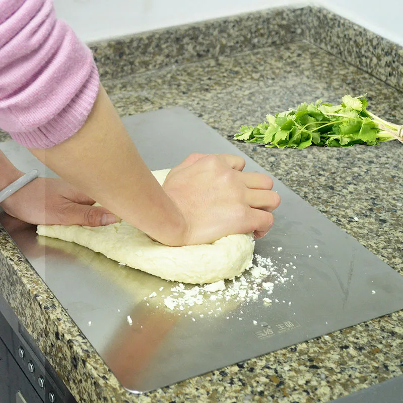 Разделочная доска из нержавеющей стали 304 разделочная разминающая для теста