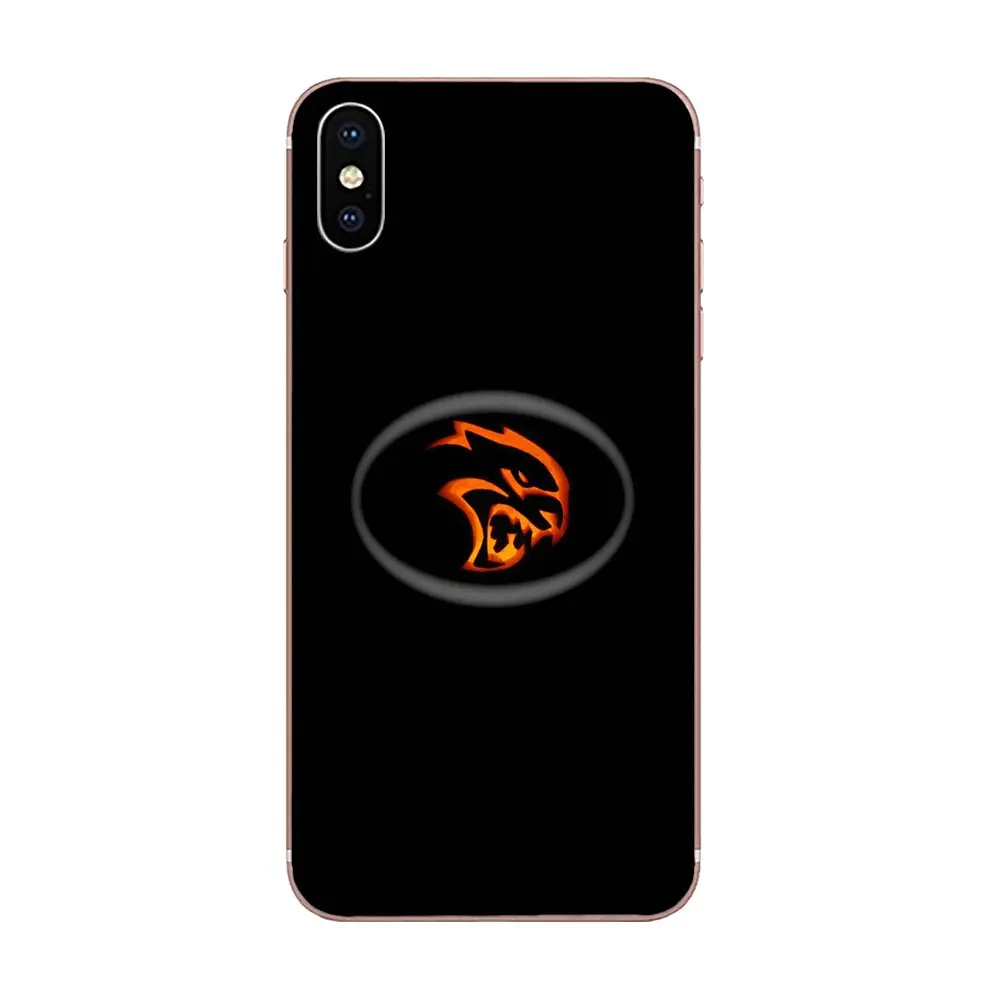 Для Xiaomi Redmi Mi 4 7A 9T K20 CC9 CC9e Note 7 9 Y3 SE Pro Prime Go Play TPU Чехлы Dodge Hellcat логотип|Чехлы-накладки|