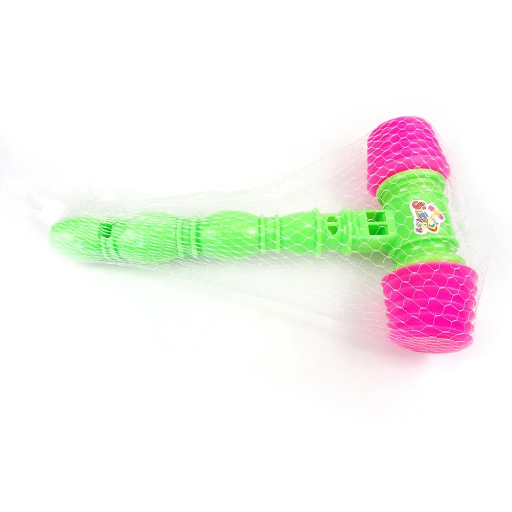 2 предмета весёлые Детские Пластик свисток молоток игрушки для малышей 25 см и