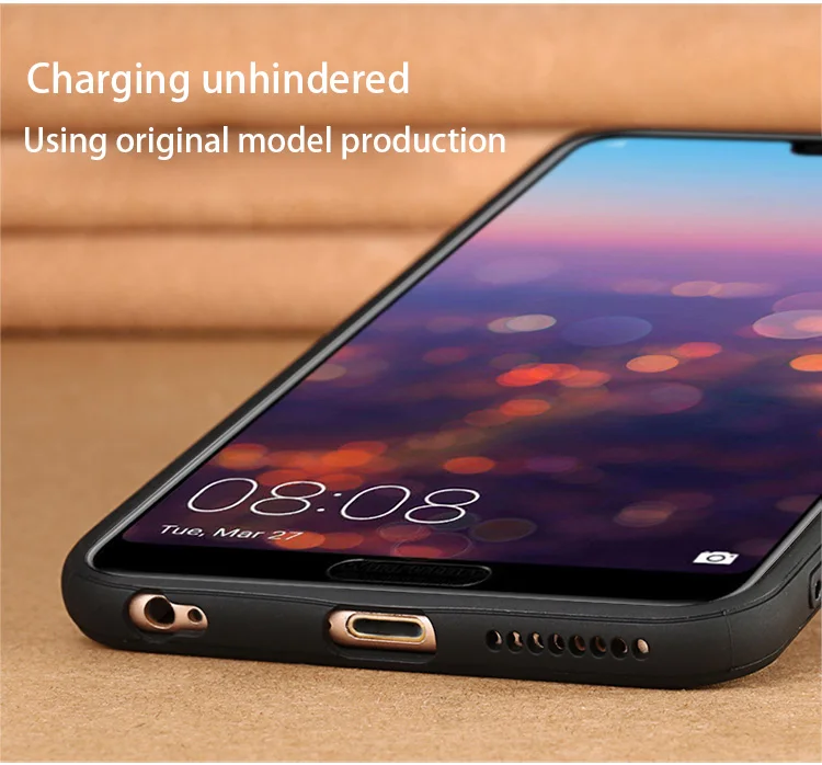 Чехол для телефона из воловьей кожи для huawei mate 9 10 20 Pro P10 P20 P30 Lite задняя крышка с текстурой личи для Honor 8X9 10 чехол Чехол
