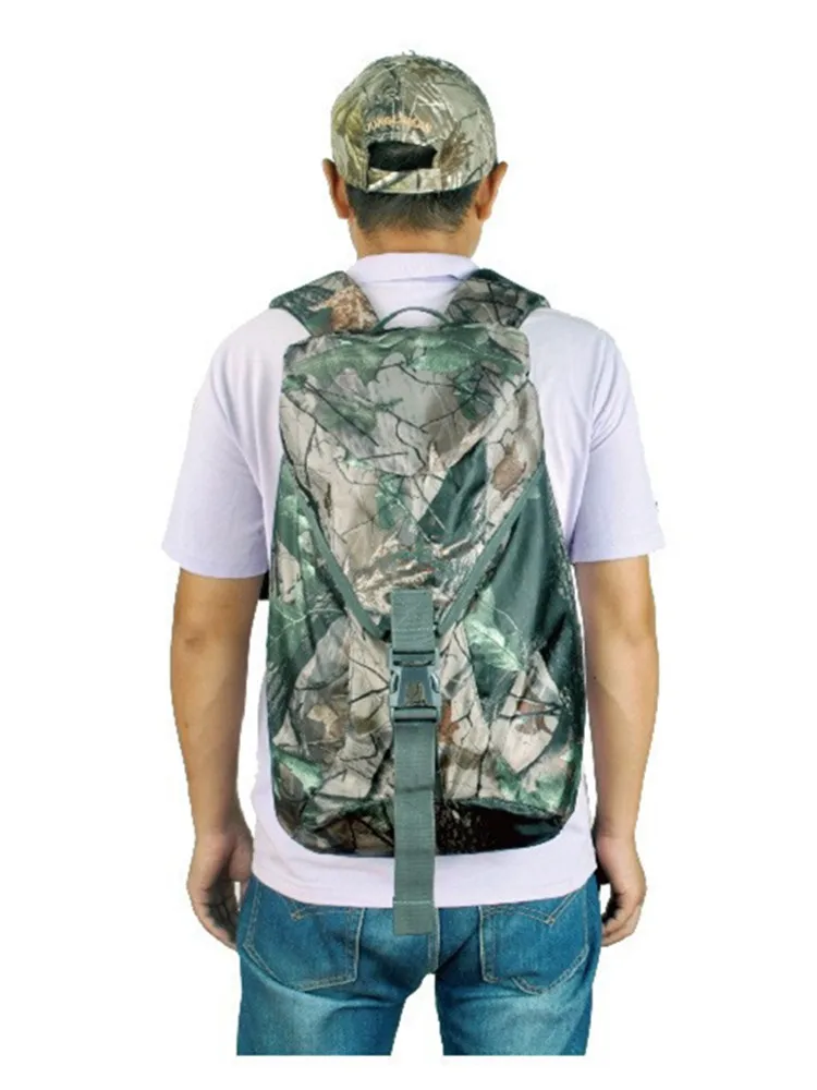 Tree Camo 25л Открытый Унисекс охотничий рыболовный камуфляжный рюкзак тактический походный Кемпинг легкий камуфляжный рюкзак для альпинизма путешествия рюкзак - Цвет: Tree Camo