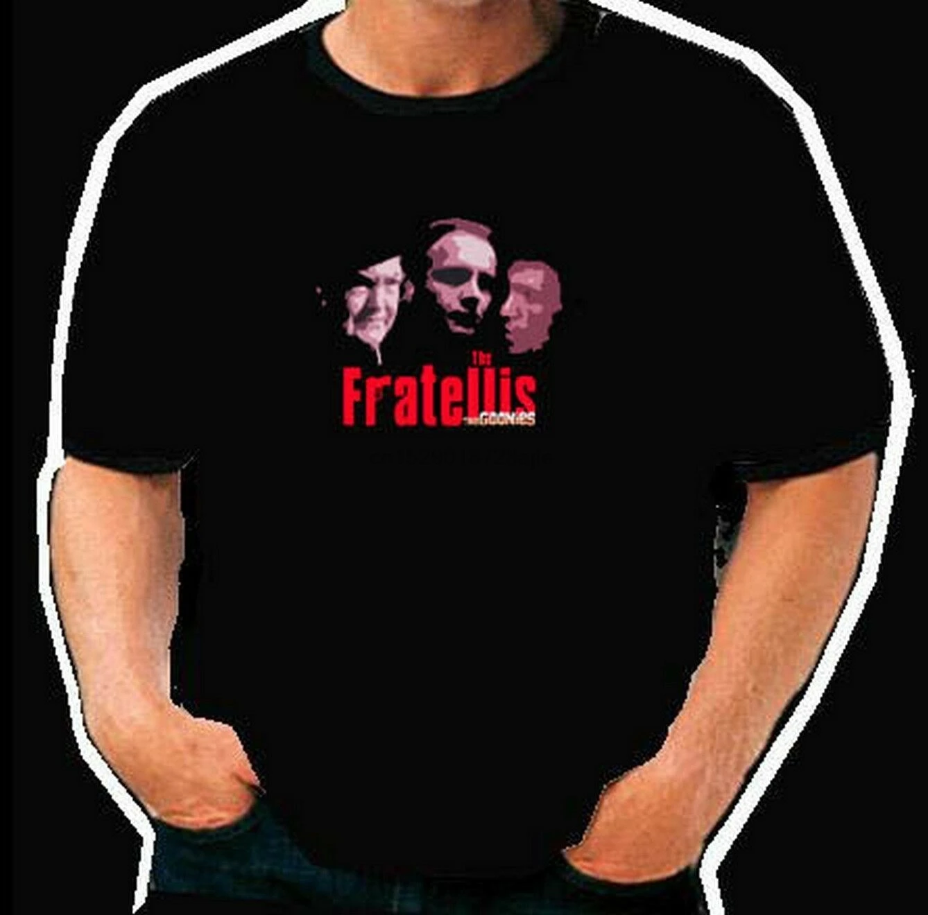 Футболка унисекс в стиле ретро с героями мультфильма фриэллис 80s|Мужские