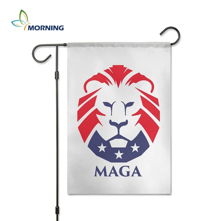 

Trump flag Merry christmas garden flags Xmas Tree Burlap Yard Winter Flag Double Sided Printed With Truck Thanksgiving flags
