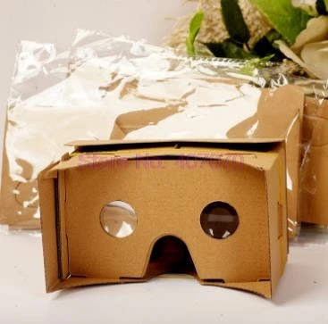 Картонные очки VR 3D 500 шт. для самостоятельного изготовления от 1 до 4 лет или года 5