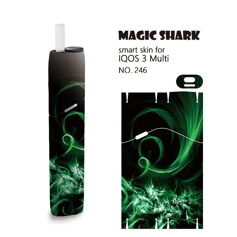 Magic Shark Butterfly Moon Earth Dreamy Smoke наклейка для кожи IQOS 3 чехол | Мобильные телефоны и