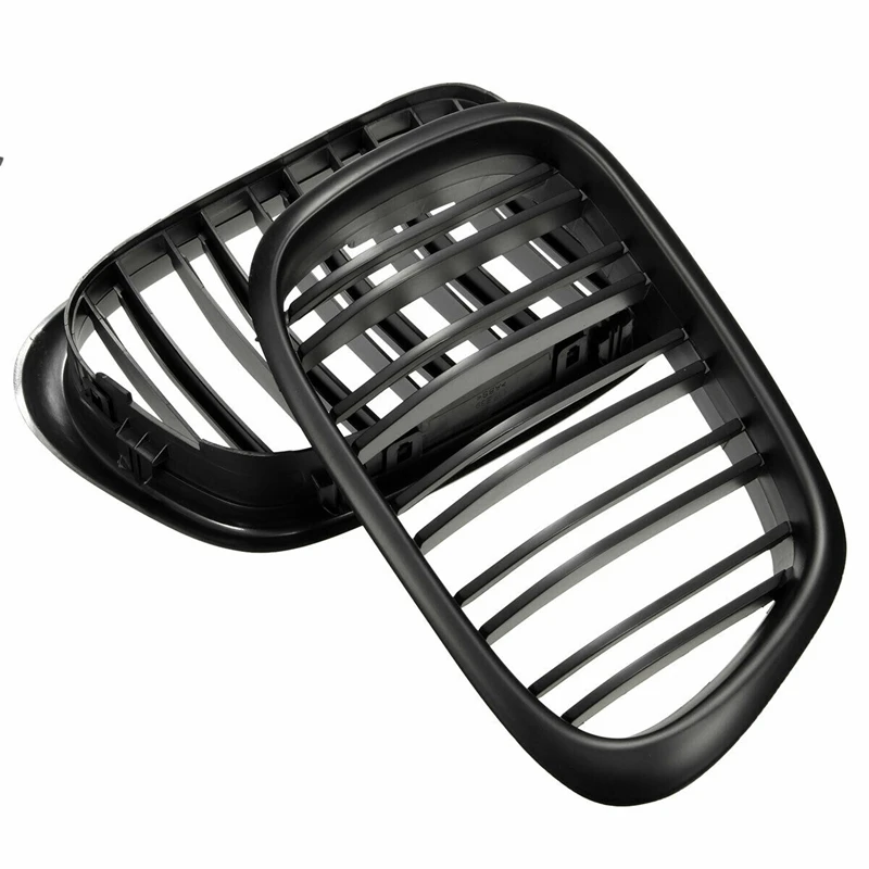 Топ передний бампер почек гриль замена двойной планка решетки для BMW E39 5 серии 525