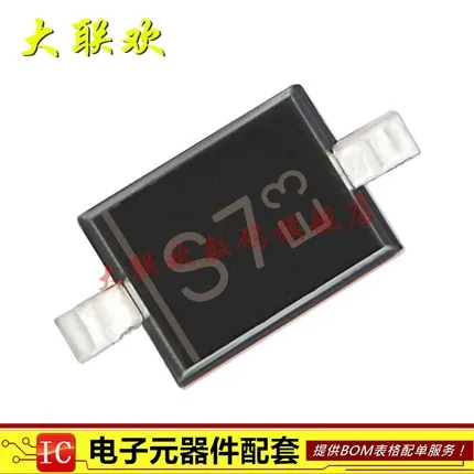 BAT42WS-7-F BAT42WS BAT42 S7 SOD323 SMD Schottky diode DFLS140-7 SOD123 rectifier tube 1A 40V screen printing |