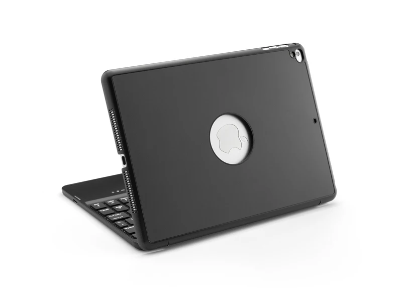 [Новинка] 4,0 чехол с bluetooth клавиатурой и сенсорной панелью мыши для нового iPad 9,", алюминиевый корпус+ 7 цветов подсветки+ умный режим сна/пробуждения