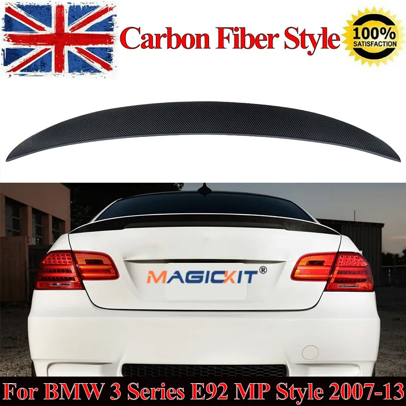 

MagicKit FOR BMW 3 SERIES E92 2D M PERFORMANCE 07+ CARBON LOOK BOOT SPOILER TRUNK LID LIP