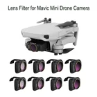 Комплект фильтров для камеры дрона MCUV ND4 ND8 ND16 ND32 CPL NDPL, аксессуары для DJI Mini 2  Mavic Mini