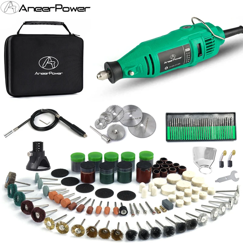 Мини-ДРЕЛЬ Dremel Электрический вращающийся инструмент 5 скоростей гравировальная