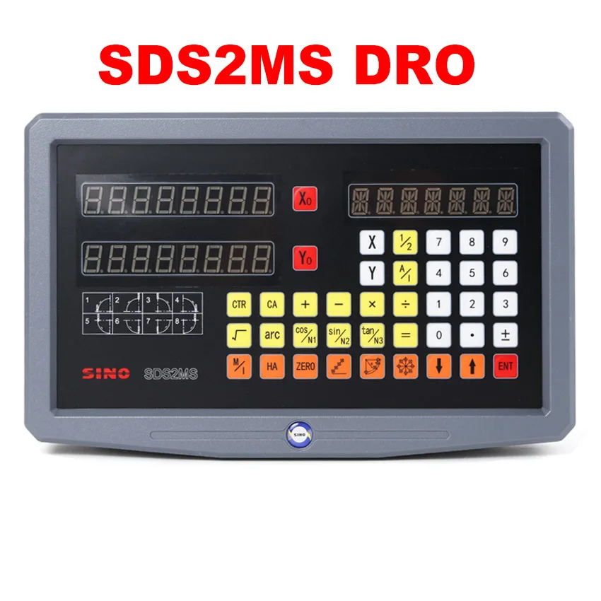 SDS2MS YHSINO цифровой индикации Dro набор с 2 шт. KA300 линейные стеклянные
