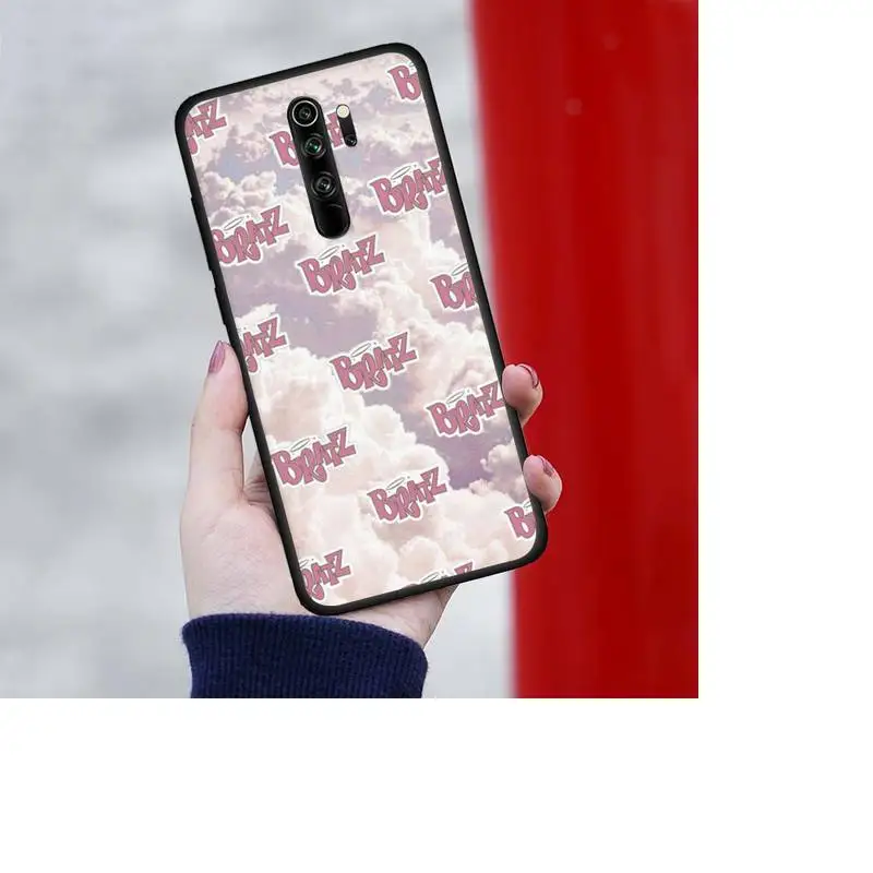 

Black Soft Silicone Bratz Doll Phone Cases For Redmi 7 8 9 A K20 30 Pro Note 8 9 Pro 9s
