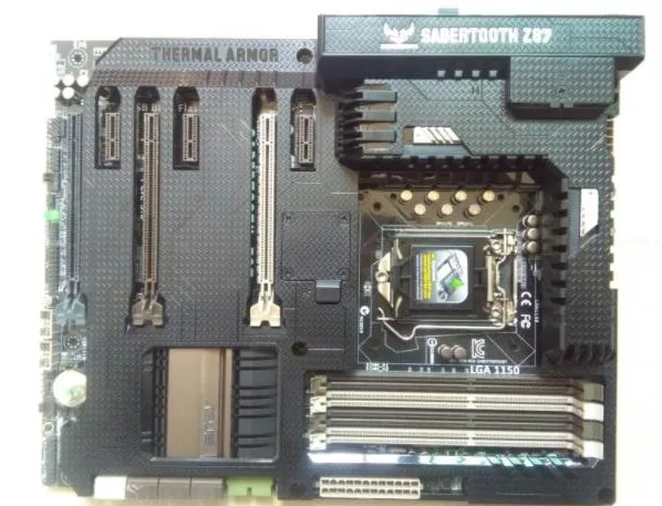 Billig ASUS SABERTOOTH Z87 Motherboard LGA 1150 DDR3 64GB Desktop Mainboard