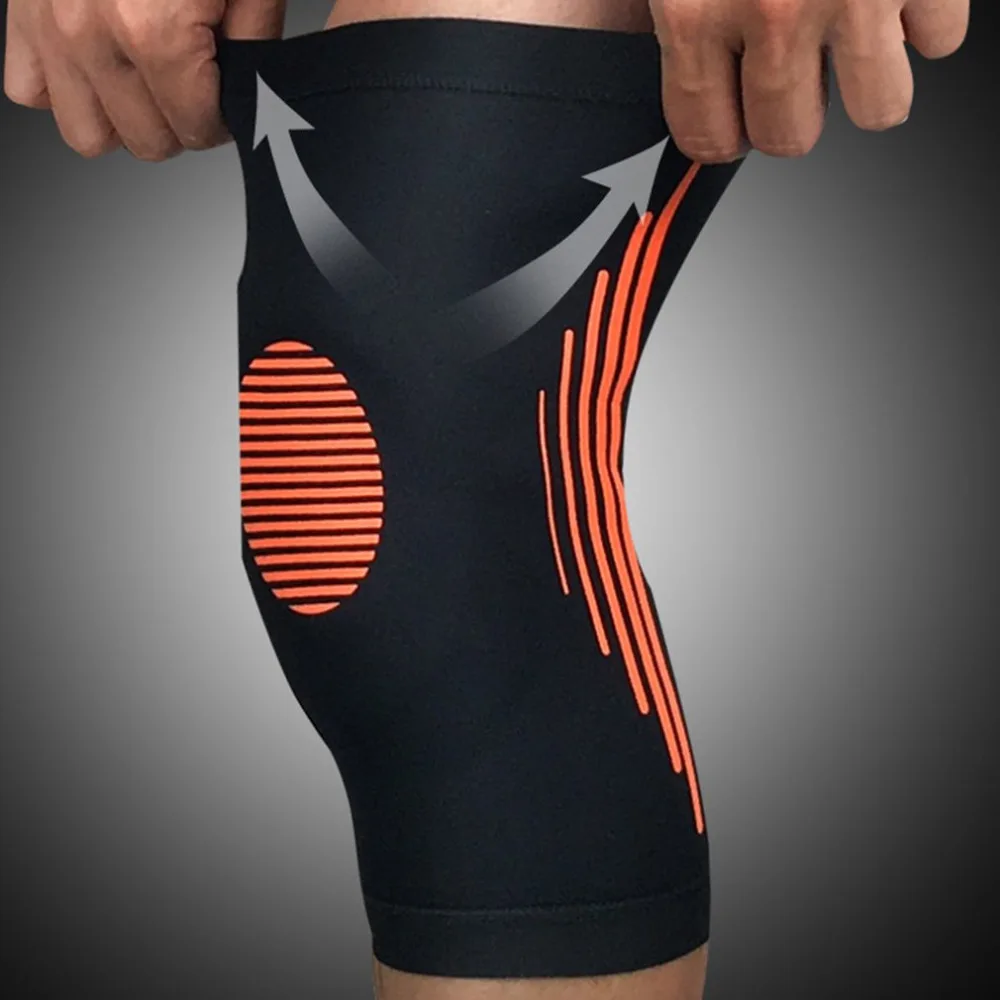 Эластичные Наколенники для спорта защитные скобы колена компрессионные