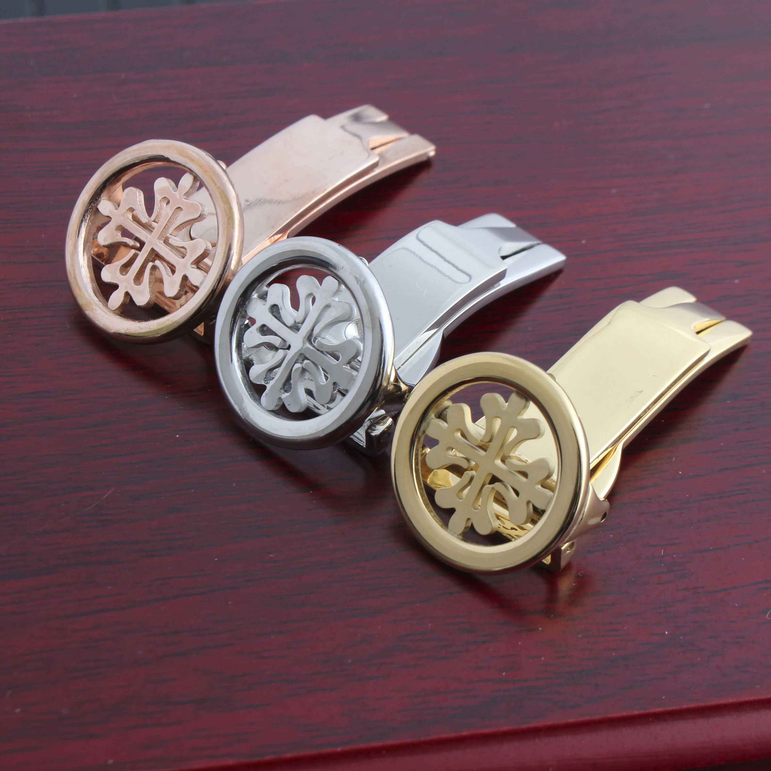 

Stainless steel watch buckle folding buckle FOR patek phillippe watch with accessories 18mm 20mm