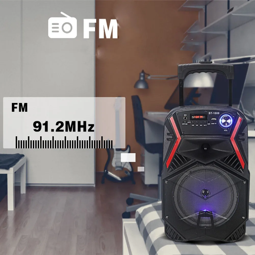 HYASIA 25 Вт стерео Bluetooth динамик сабвуфер супер бас беспроводной динамик s танец Бумбокс звуковая коробка Поддержка FM радио TF AUX USB