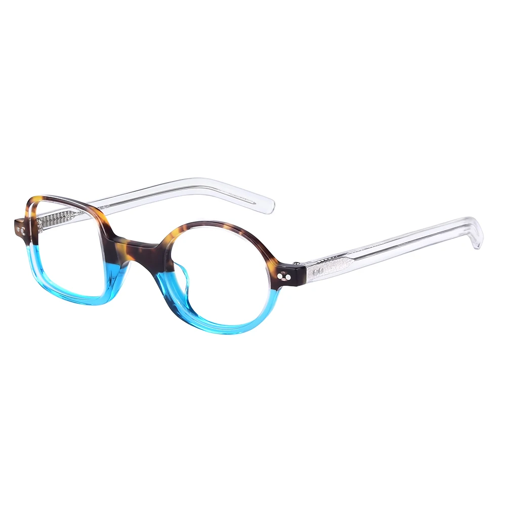 Высококачественные круглые квадратные ацетатные оправы для очков мужчин и