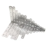 2pcs silcer l bracket corner bracketstainless steel corner brace joint fastener shelf support90degree angle bracket