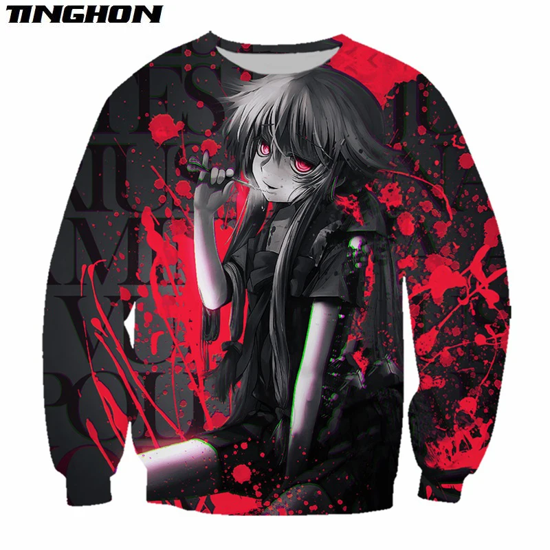XS 7XL аниме будущий дневник Футболка мужская Mirai Nikki Мультфильм Косплей костюмы с