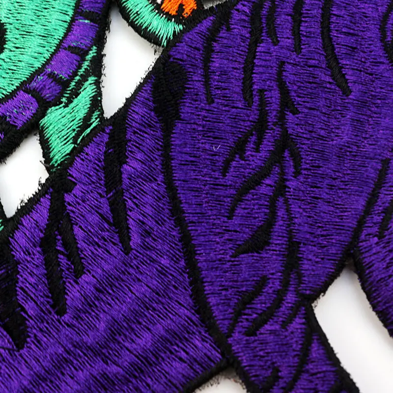 1Pcs Large Size Cool Tiger Embroidery Sew On Patch Applique DIY Crafts Stiker for Jeans Clothes Accessories | Дом и сад