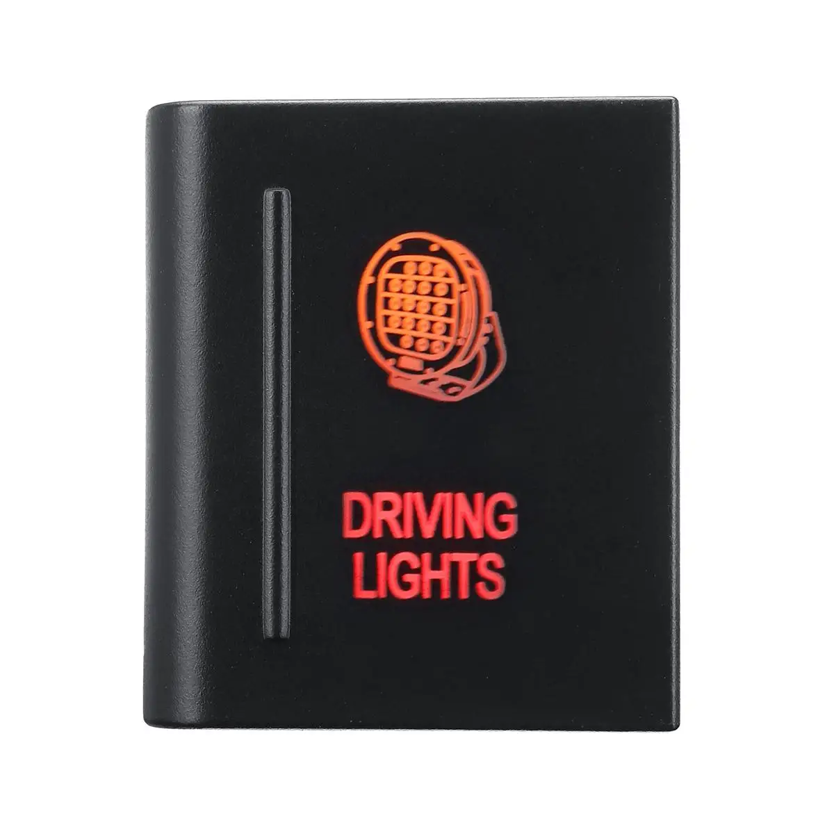 Driving Light Левая кнопка для автомобиля переключатель Янтарный/красный светодиодный задний передний точечный DC 12 В 3A противотуманный светильник внутренняя часть для VW для Amarok - Испускаемый цвет: Driving Light