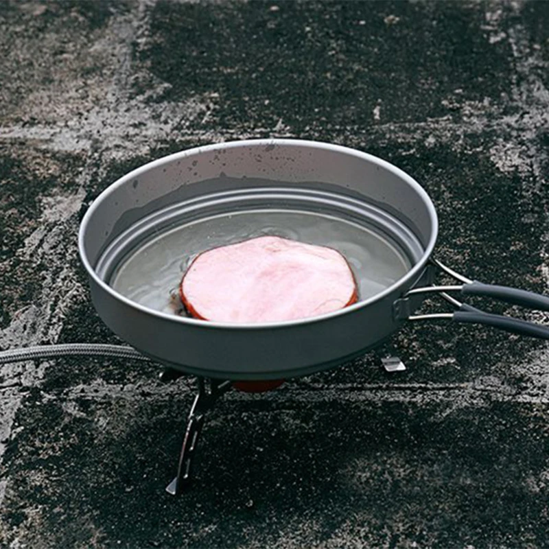 Кит открытый набор посуды для кемпинга Титановая посуда 1250 мл кружка и 800