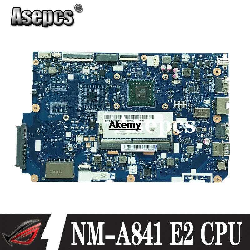 CG521 NM A841 материнская плата для For Lenovo 110 15ACL ноутбук CPU E2 7110 DDR3 100% тестовая