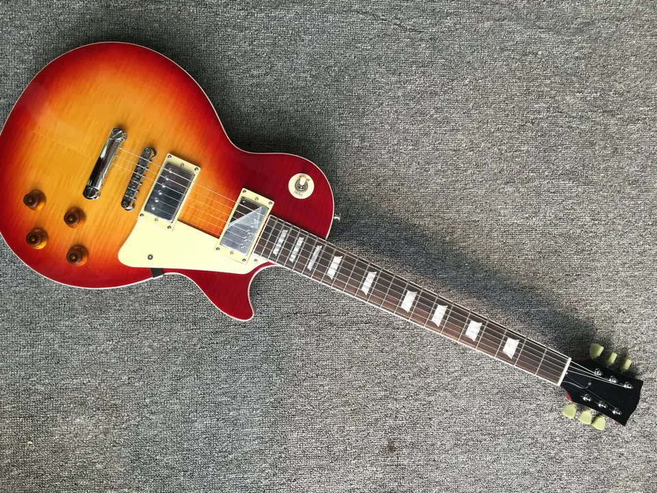 

Custom shop,Handwork 6 stings Custom Electric Guitar,Rosewood fingerboard.Mahogany body guitarra.real photos