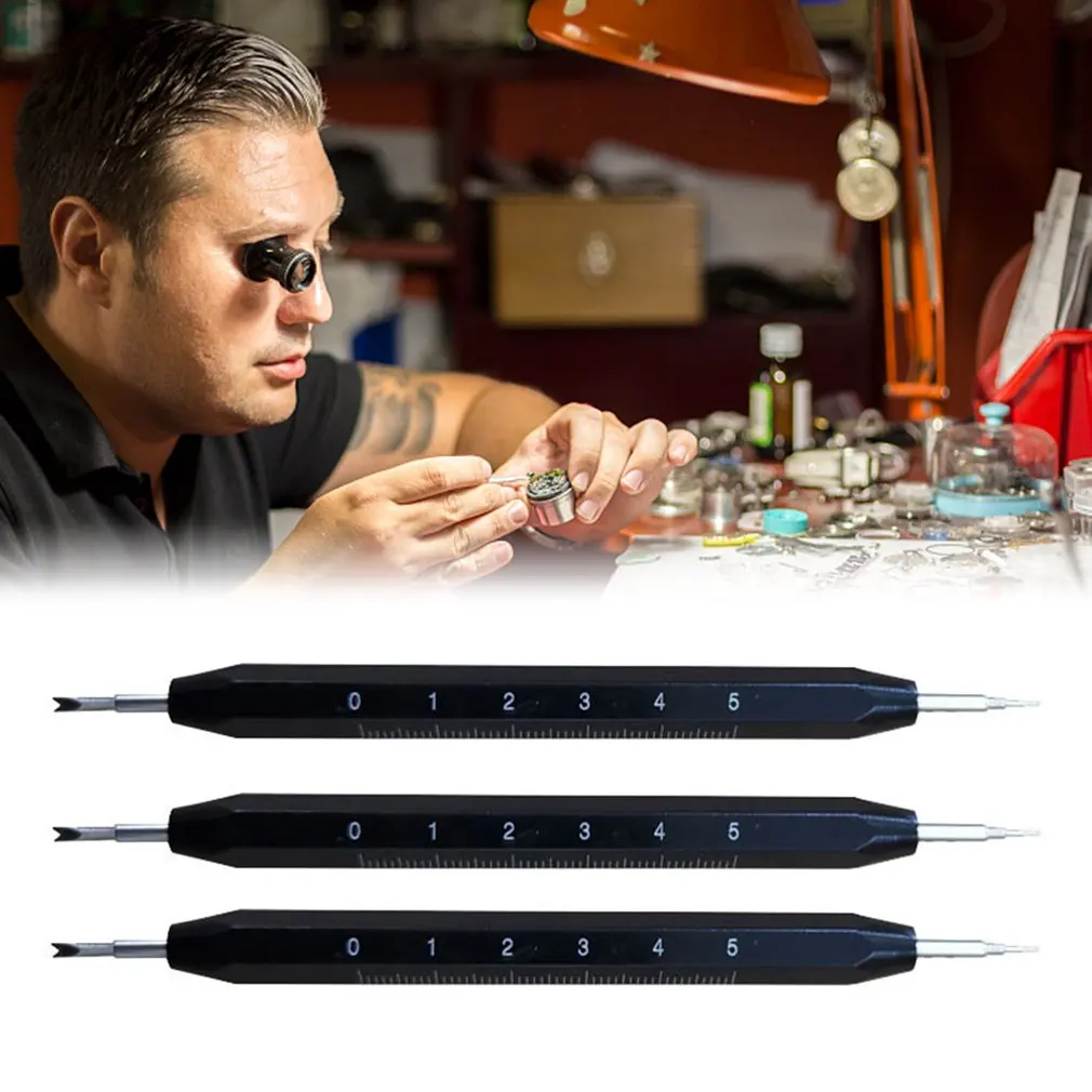 

Detachable Ear Pin With Scale Watch Repair Tool Watch Strap Unloading Tool Multifunctional Strap Removal Tool