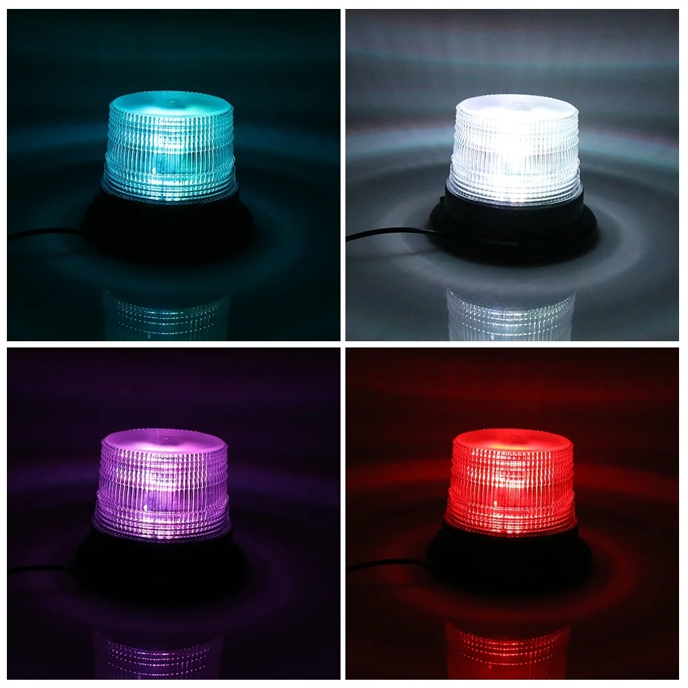 8 цветов RGB Беспроводной дистанционного Управление автомобиль аварийный