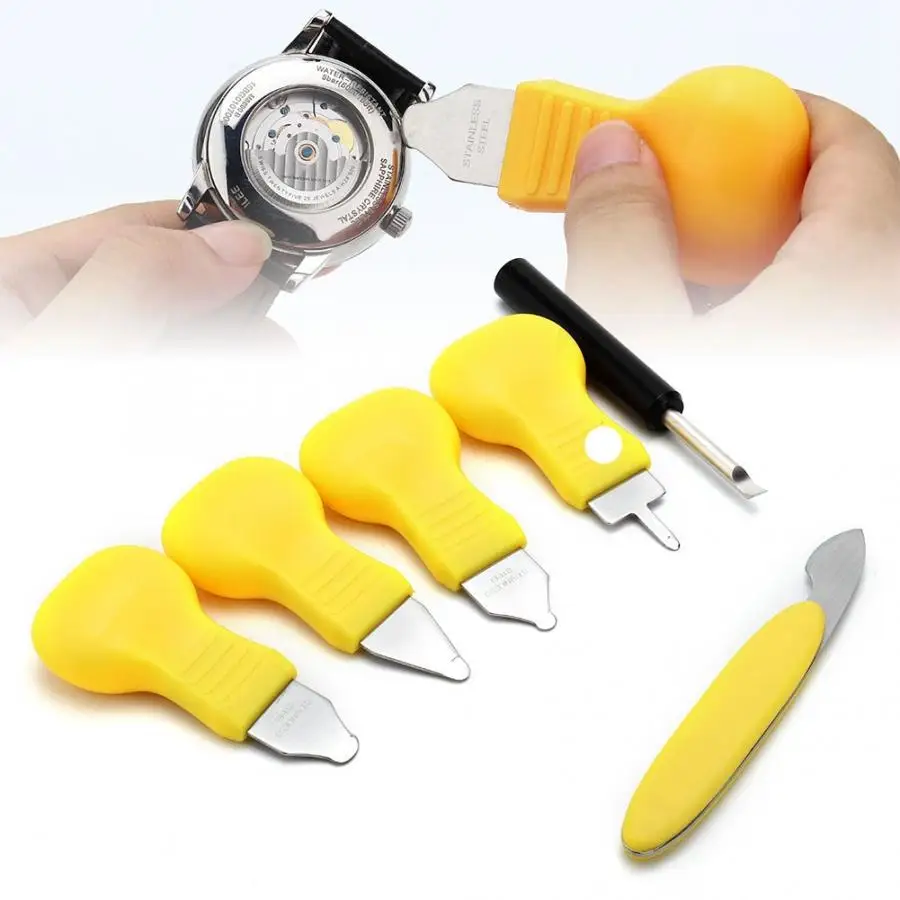 Набор для открывания чехла часов 7 шт. лезвие задняя крышка съемник набор