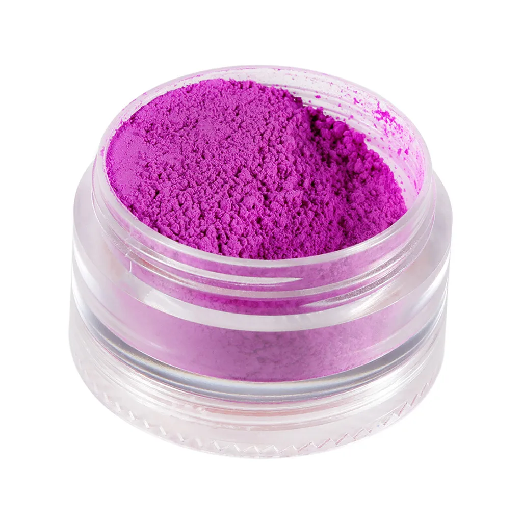 Тени для век порошок рыхлый пигмент яркие тени матовое стекло минеральный нейл