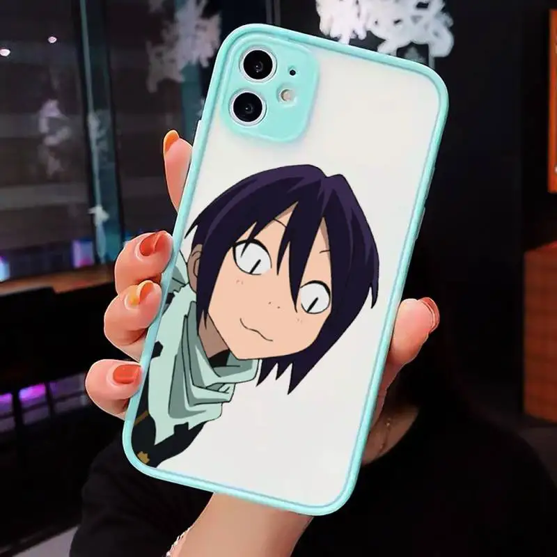 

Yato Noragami Phone Cases Matte transparent For blue iPhone 12 Mini 11 Pro XR XS Max 7 8 Plus X Back Cover