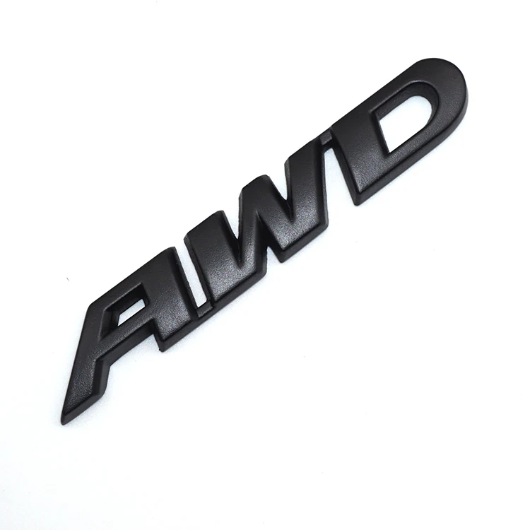 3D Стайлинг автомобиля хромированная металлическая наклейка AWD для Chevrolet Lova Sail Aveo