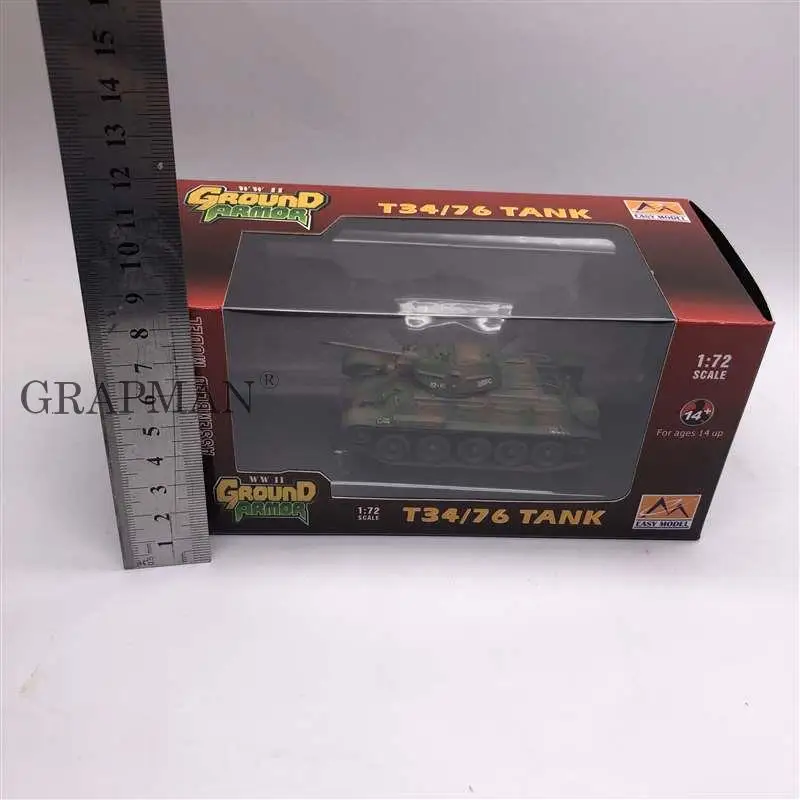 1/72 русский T-34/76 Танк армейский Готовая модель Easymodel Toy |
