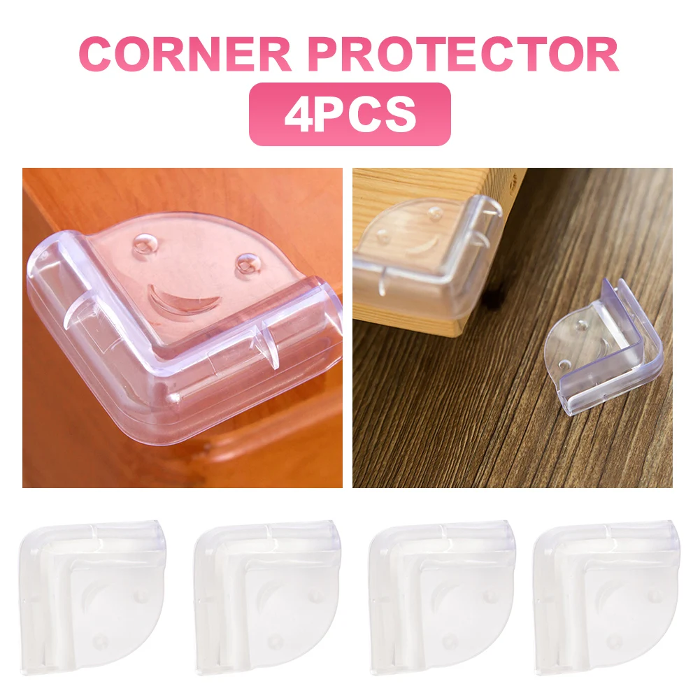 4/6/8 шт Угловые протекторы малышу на высоком прозрачном сопротивление стола