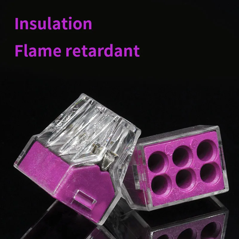

30/50/100PCS Wire Connector Universal Compact Wire Wiring Connector PCT-102/103D/104 Conductor Controller Terminal Block SPL LED
