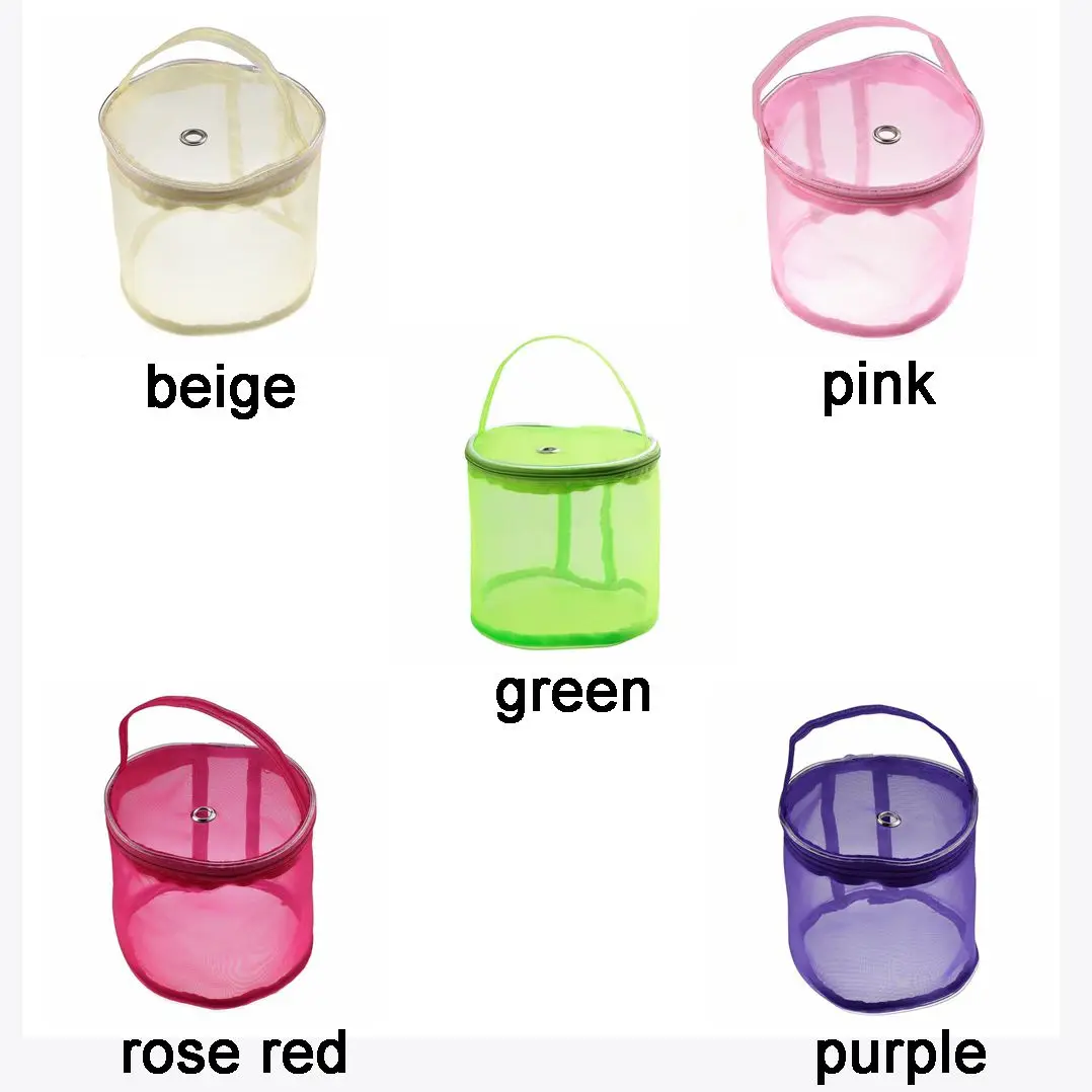 Милая портативная нейлоновая застежка-молния ручной работы органайзер для