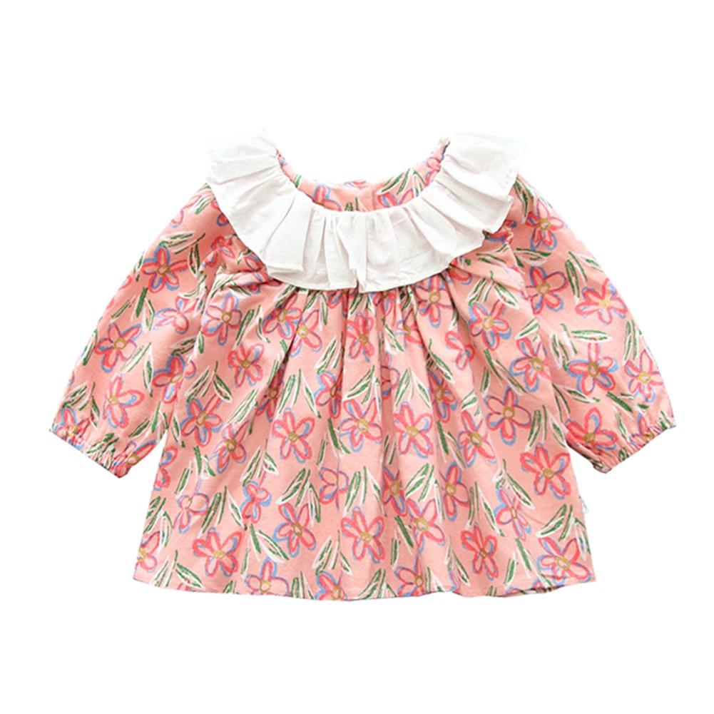 Коллекция 2019 года новая модная рубашка для маленьких девочек Повседневная